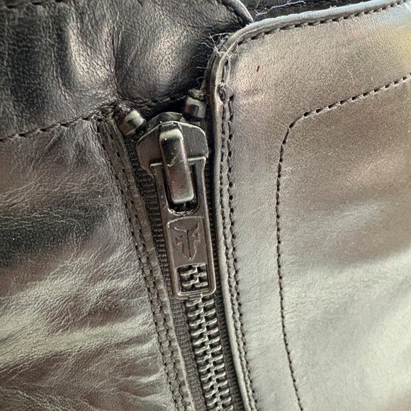 Like NEW Frye Addie Double Zip Boot - Picture 7 of 9
